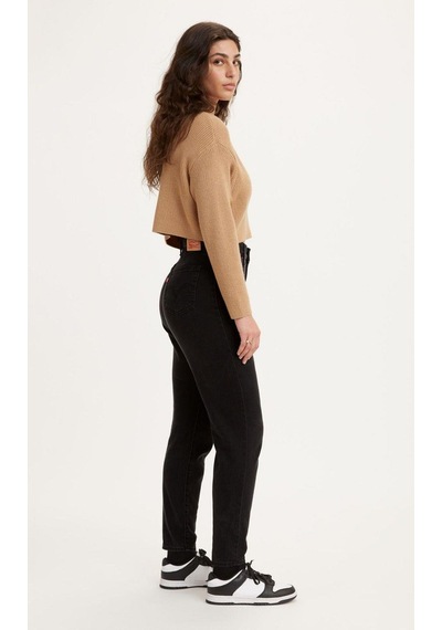 Levi's High Waist Mom Jean Tk Flash Black Kadın Jeans A7745-0007-2658 Siyah