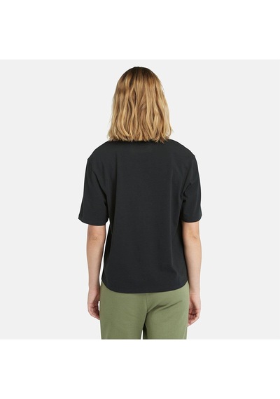 Timberland Lush Short-sleeve Tee Kadın T-shirt-31581 Siyah