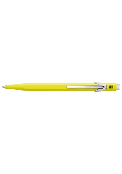 Caran Dache Metal-X Sarı Tükenmez Kalem 849-47