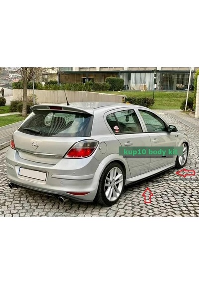 Opel Astra H Aero Yan Marşpiyel Takımı - Plastik