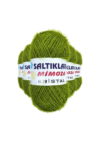 5 Adet Mimoza Kristal Işıltılı Şal Patik Yelek İpi 44