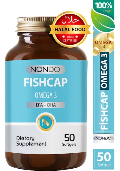 Fishcap Balık Yağı Omega 3 Epa Dha 1000 Mg 50 Yumuşak Jelatin Softgel Kapsül
