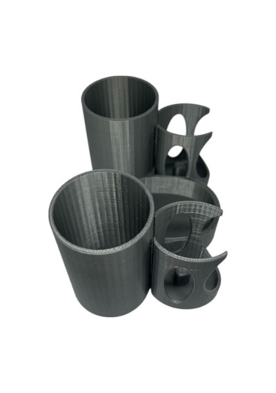 3dprototürk Şarjlı Diş Fırçası Tutucu Stand Gümüş Gri Renk Gri