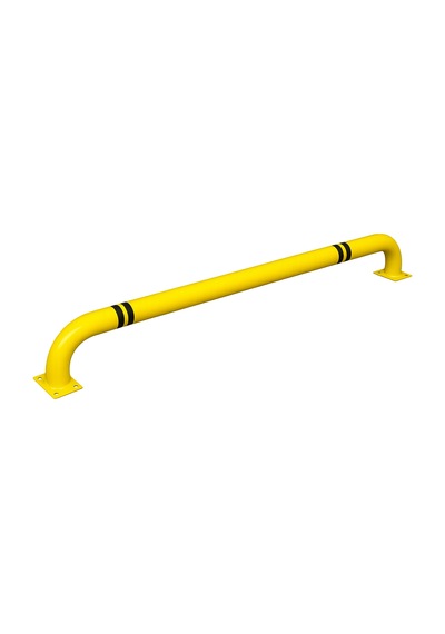 Şerit Ayırıcı Bariyer , Oto Park Araç Stoperi, Otopark Demiri Sarı 140 X 60 Mm