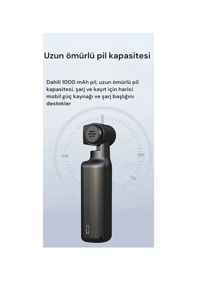 Magicool 4k Ultra Hd 270 Döndürülebilir Su Geçirmez Wifi Vlog Spor Ve Aksiyon Kamerası Çok Renkli