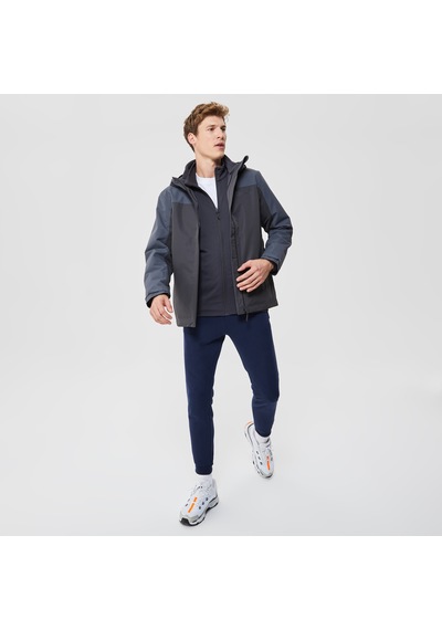 Jack Wolfskin Taubenberg 3-in-1 Siyah Erkek Ceket Düz 1115311