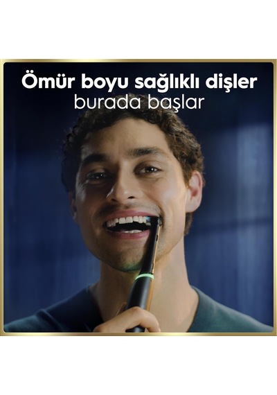 Oral-b İo9 Şarjlı/elektrikli Diş Fırçası, 2'li Set, Rose Quartz &amp Siyah, 2 Fırça Başlığı, Hızlı Manyet Diğer