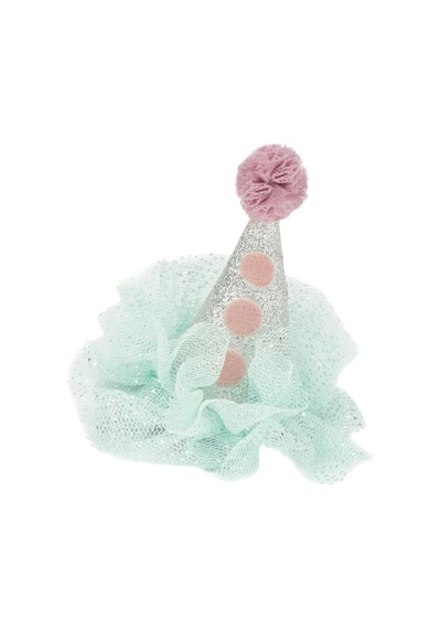 Billy Loves Audrey Yvette Parti Şapkası Kız Çocuk Toka Seti Pastel Çok Renkli