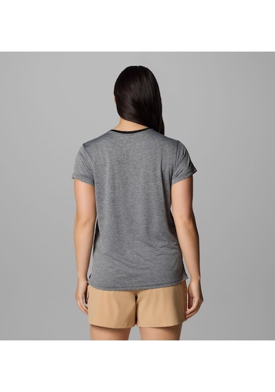Columbia Al3349 Bluevista Hill Ss Crew Kadın T-shirt 2119301010 Siyah