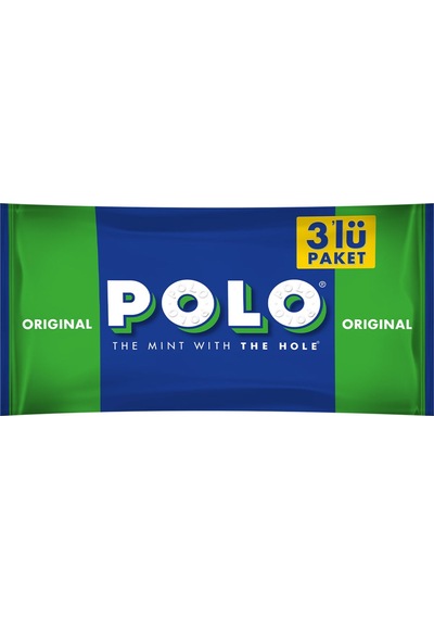 Polo Delikli Naneli Şeker 3 x 34 G