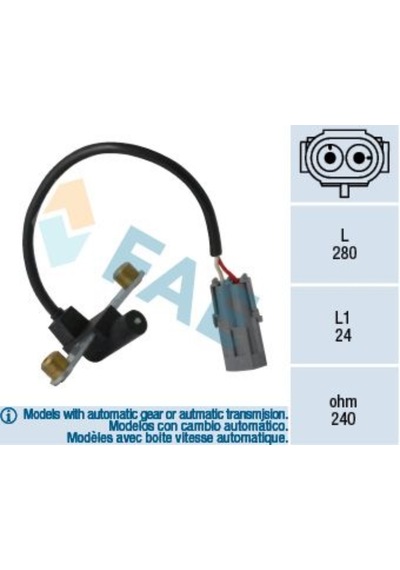 FAE 79022 KRANK MİL SENSÖRÜ MEGANE-R19-CLIO-LAGUNA-ESPACE-