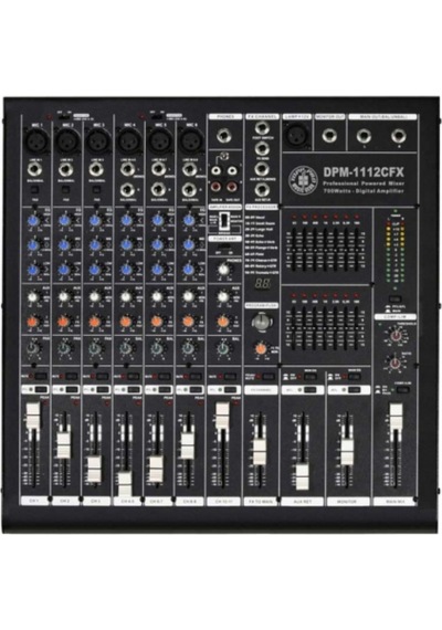 Topp Pro Dpm 1112Cfx 11 Kanal Efektli Power Mixer