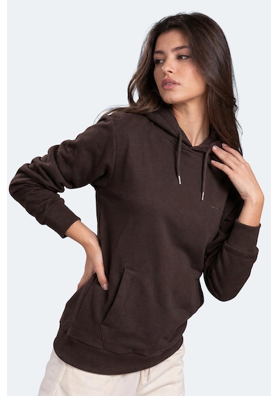 Slazenger Kezıo I Kadın Kahve Sweatshırt