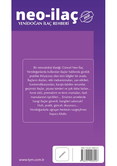 Neo İlaç - 2021 ( Yenidoğan İlaç Rehberi )