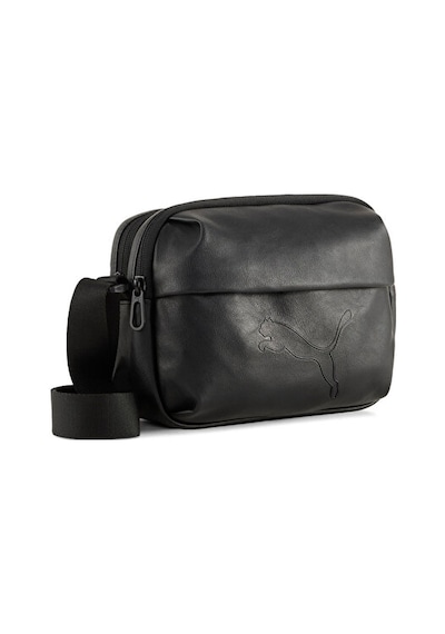 Puma Essentials Pu Crossbody Bag Omuz Çantası-en: 20 Cm, Boy: 15,5 Cm, Derinlik: 6 Cm 09231201 Siyah Siyah