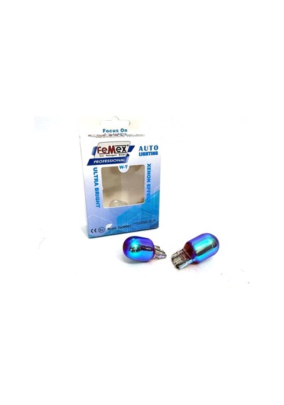 Femex Diadem Kırmızı Tek Duy/çit Duy T20 W21w 7440/7443 Stop Aydınlatma Femex
