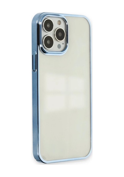 Apple Uyumlu iPhone 14 Pro Max Kılıf Element Silikon - Sky Blue