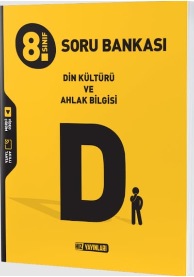 Hız Yayınları 8.Sınıf Lgs Yeni Din Kültürü Soru Bankası