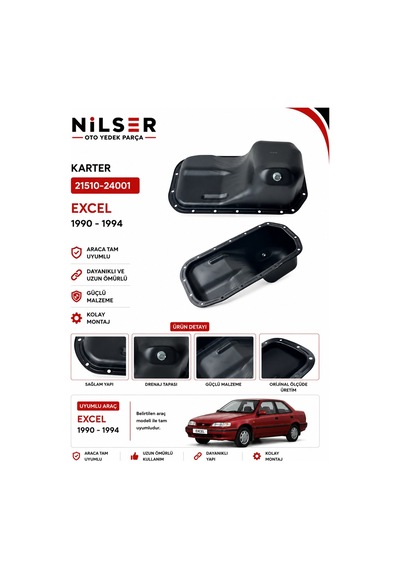 Hyundai Excel Yağ Karter 1990-1994