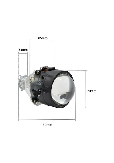 Femex Bi-Xenon Far İçi Mercek 2.5 Inc Far Merceği Led Xenon Uyumlu