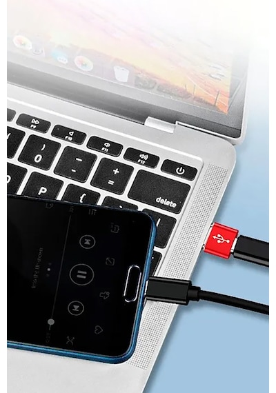 Usb Type-c Dönüştürücü Otg Çevirici Adaptör Metal Macbook Bilgisayar Dönüştürücü