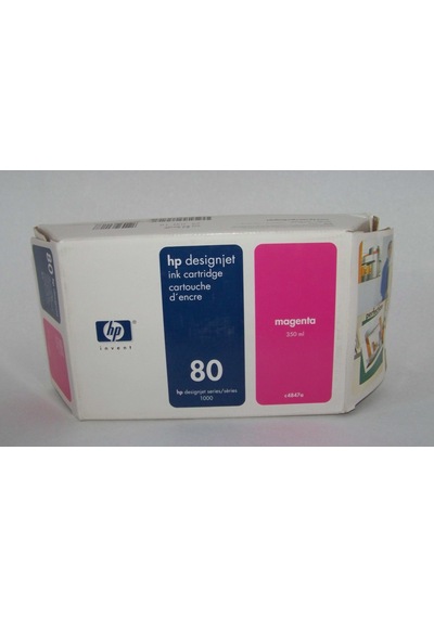 Hp C4847A No80 Magenta 350Ml ***2010 ***