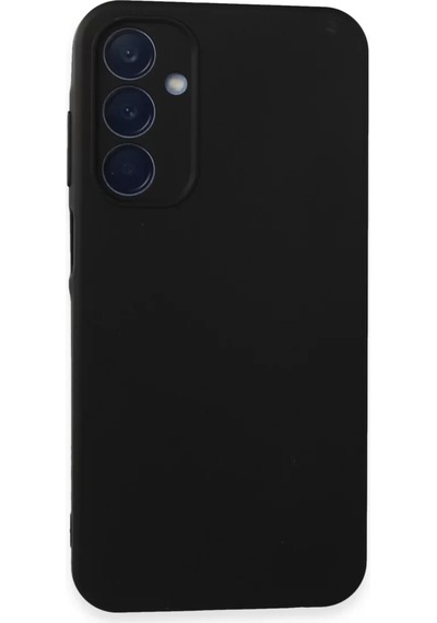 Newface Samsung Galaxy A25 5g Kılıf Nano İçi Kadife Silikon - Siyah