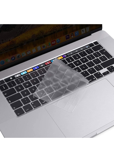 Apple Uyumlu MacBook Pro 2020 13 Inch A2289-A2251 Türkçe Klavye Koruyucu Kılıf