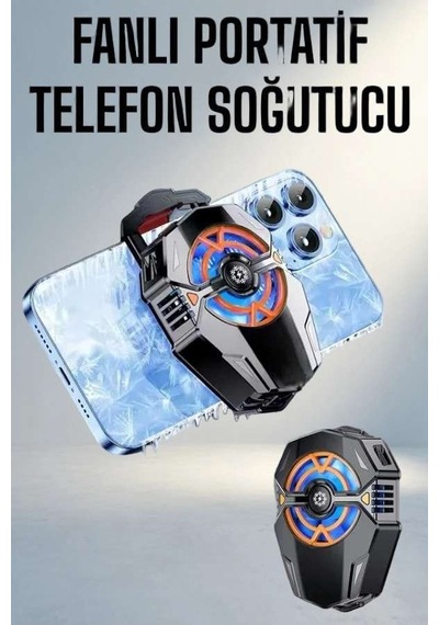 Güçlü Motorlu Telefon Soğutucu Fan 1 Adet