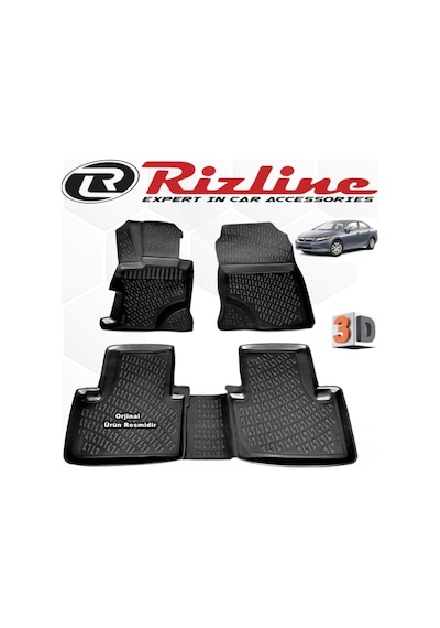 Rizline Honda Civic Sedan 3D Paspas Havuzlu 2012-2016 Arası