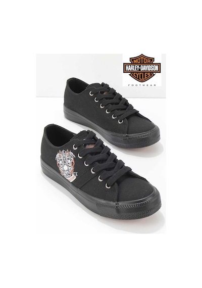 Harley Davidson Black Kadın Sneaker Hd0777013904 001