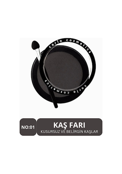 Carla Eyebrow Shadow No: 01 Kaş Farı Siyah 4.5 G