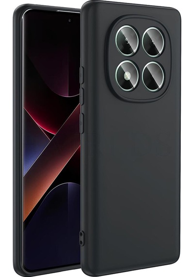 Xiaomi Poco X7 Kılıf İçi Kadife Tasarımlı Kamera Koruma Çıkıntılı Soft Silikon Kapak