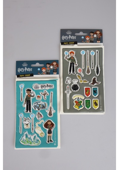 X Dekomus "wizard Icons Collection" Harry Potter Lisanslı Puffy Sticker Tekli Altın