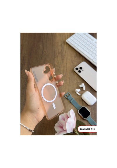 Samsung Galaxy A16 Uyumlu Mat Sert Klein Kılıf Pembe