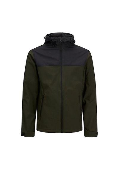 Jack & Jones Erkek Mont 12212363 Haki-Siyah Haki - Siyah