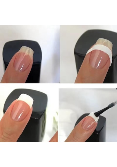 Nail Art French Bant 01 59193
