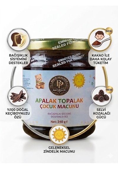 Bekir Pehlivan Naturals Apalak Topalak Çocuklar İçin Geleneksel Zindelik Karışımı 240g
