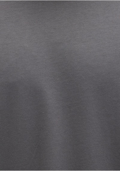 Mavi - Bisiklet Yaka Gri Basic Tişört 066249-86569 Gri