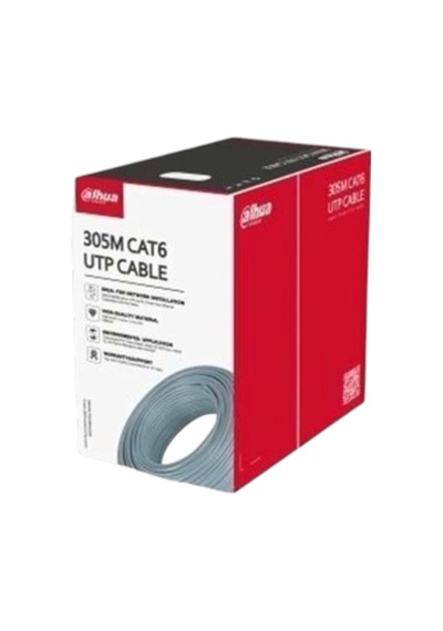 Dahua Pfm922ı-6un-c 305 Metre 23awg Gri Cca Cat6 Kablo