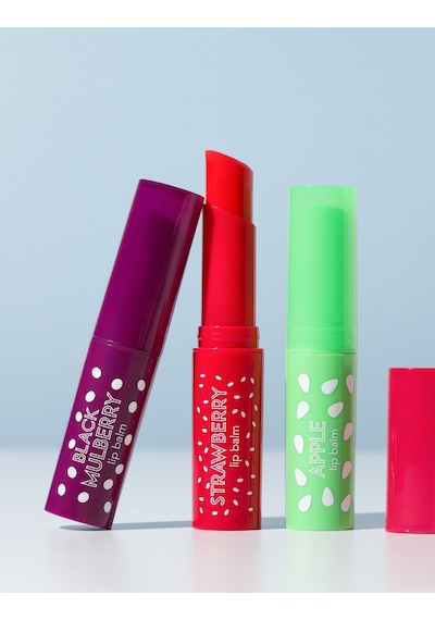 Flormar Lip Balm Meyve Kokulu Renkli Dudak Nemlendiricisi 002 Black Mulberry