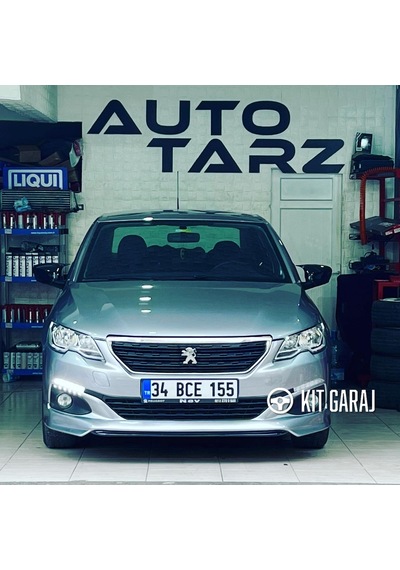 Kit Garaj Peugeot 301 Makyajlı Ön Ek Plastik Boyasız