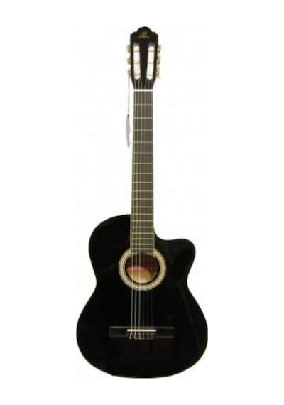 Barcelona Lc 3900 Cbk Cutaway Siyah Klasik Gitar