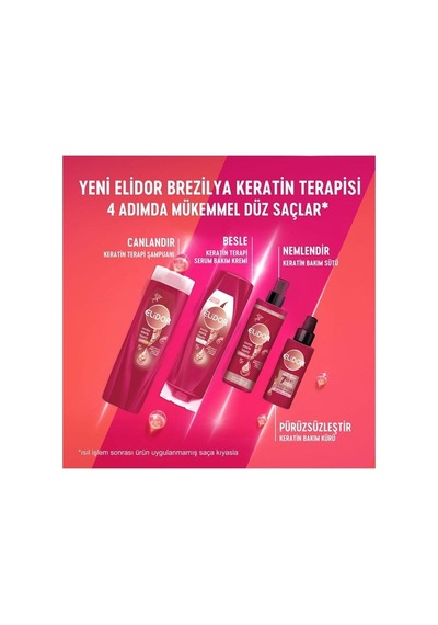Elidor Durulanmayan Keratin Bakım Kürü 90ml