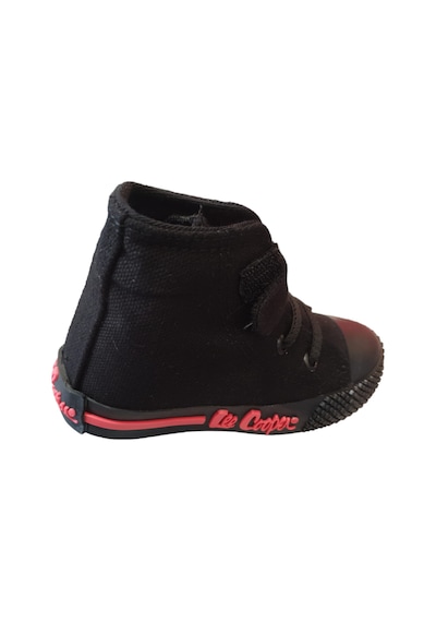 Lee Cooper 30056 Hı  Çocuk Siyah Kırmızı  Convers Sneakers Ayakka Siyah - Kırmızı