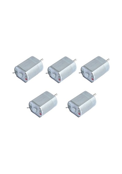 3v-12v Dc 130 Motor Tamamen Metal Gövde A Kalite 6mm Mil 5 Adet