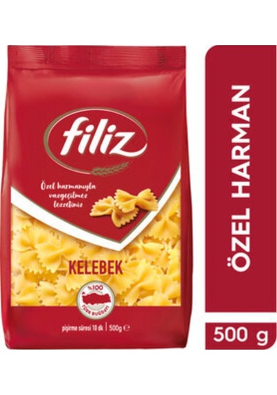 Kelebek Makarna 500 Gr. X 4 Paket Özel Harman