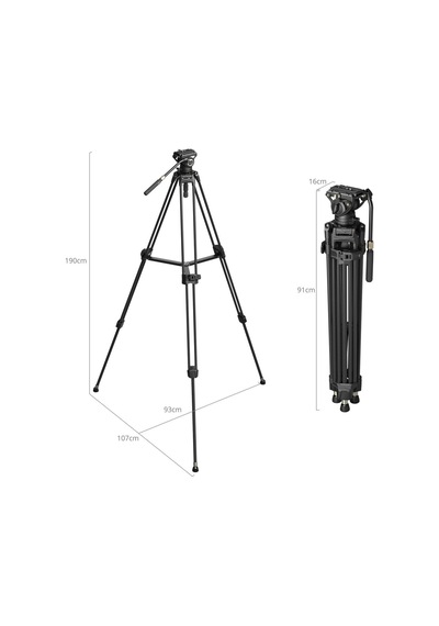 Smallrig Ad-80s 5111 Profesyonel Video Tipi Tripod Kiti
