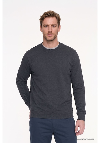 AC&Co / Altınyıldız Classics Erkek Antrasıt Melanj Standart Fit Normal Kesim 2 İplik Recycle Pamuklu Bisiklet Yaka Sweatshirt Antrasit Melanj AC&Co / Altınyıldız Classics Erkek Antrasıt Melanj Standart Fit Normal Kesim 2 İplik Recycle Pamuklu Bisiklet Yaka Sweatshirt Antrasit Melanj