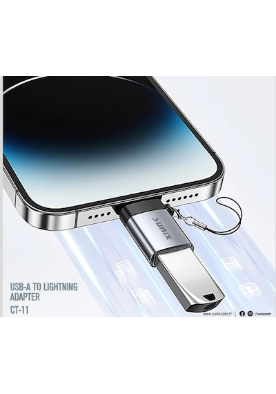 Ct-11 Apple Uyumlu iPhone  Lightning To Usb 3.0 Çevirici Dönüştürücü